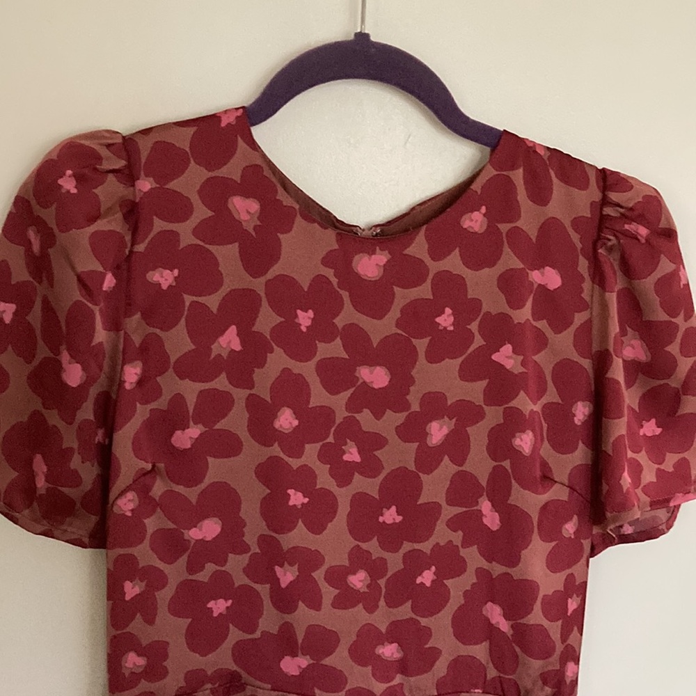 NEW FLORAL PRINT DRESS - Picture 3 of 8
